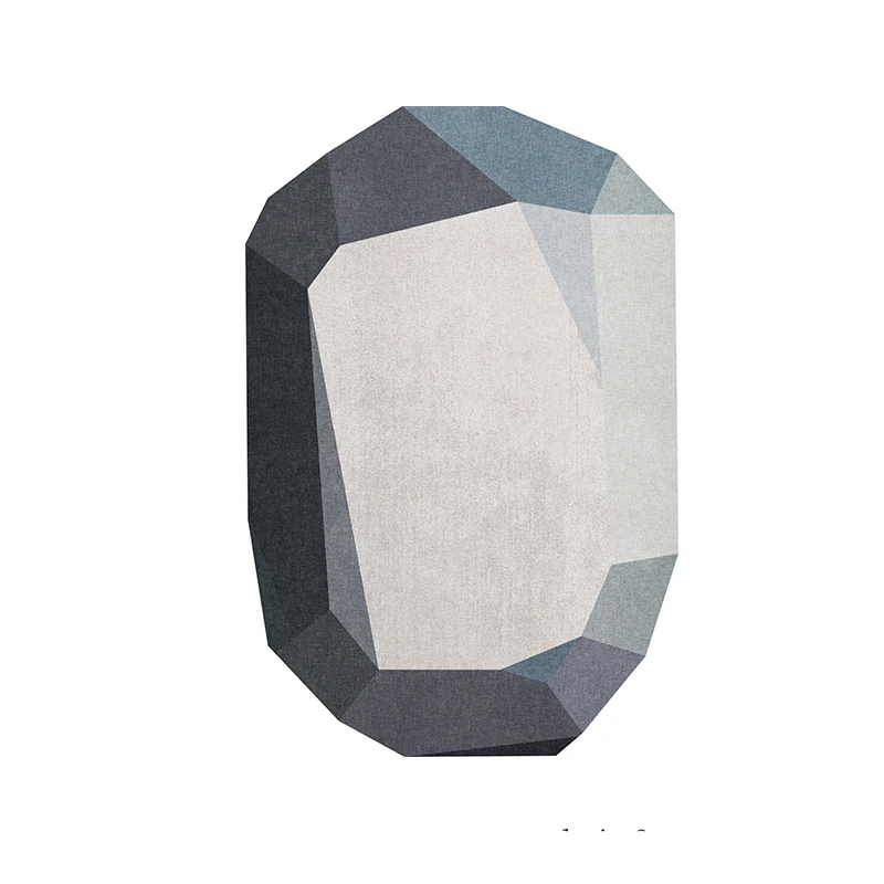 

Modern Oval Nordic Carpets For Living Room Abstract Cloakroom Bedroom Sofa Coffee Table Rug Study Room Floor Mat Area Rugs