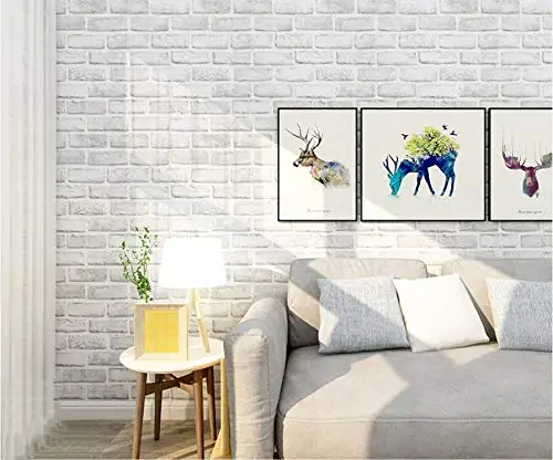 Самоклеющиеся кирпичные обои для стен ПВХ водостойкие маслостойкие съемные