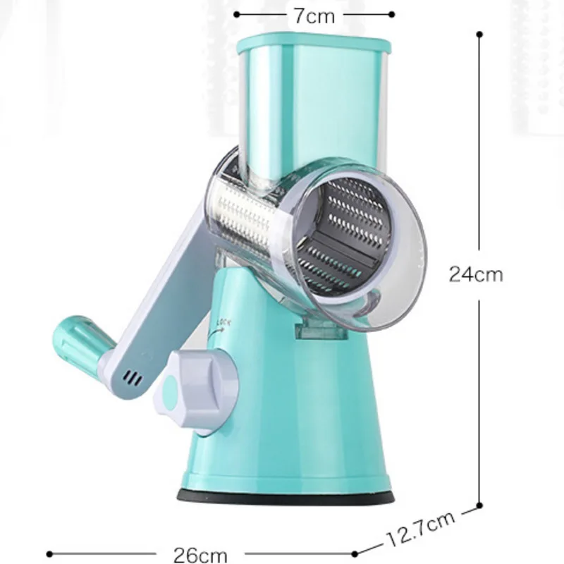 Ручная овощерезка слайсер кухонные аксессуары многофункциональная круглая для