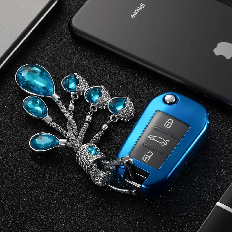 Новинка Стильная качественная мягкая ТПУ Корпус для ключей от автомобиля чехол