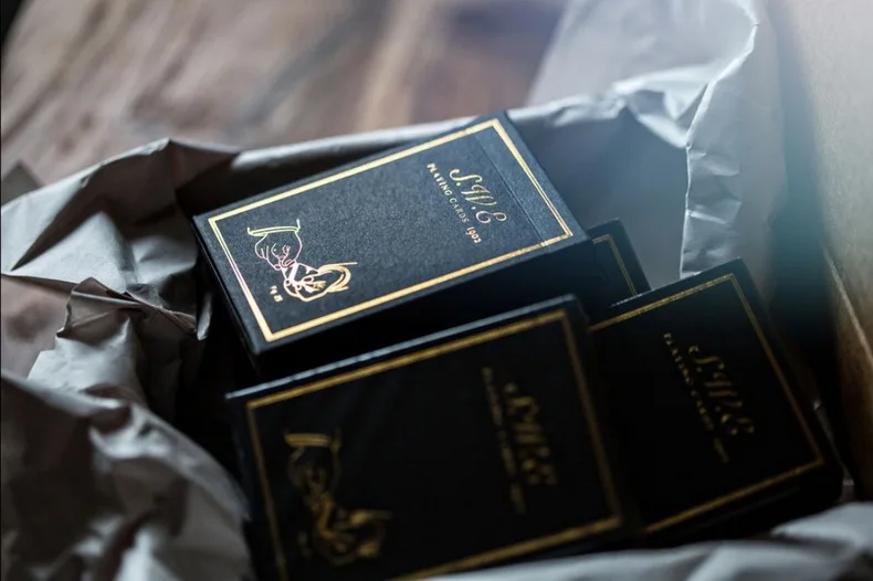 SWE BLACK Ellusionist игральные карты 88*63 мм бумажные волшебные для покера магический трюк