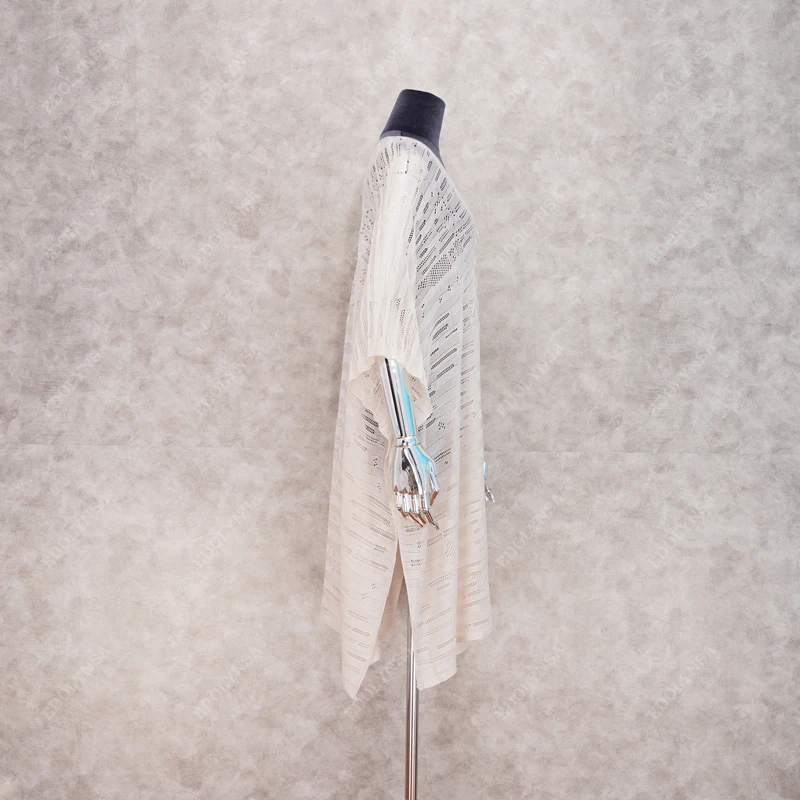 Трикотажная накидка на бикини для женского пляжа кафтан пляжные накидки женщин