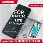 ЖК-экран 6,3 дюйма для Huawei Mate 20 lite с оригинальной рамкой, дигитайзер в сборе для Huawei Mate 20 lite, сменный ЖК-дисплей