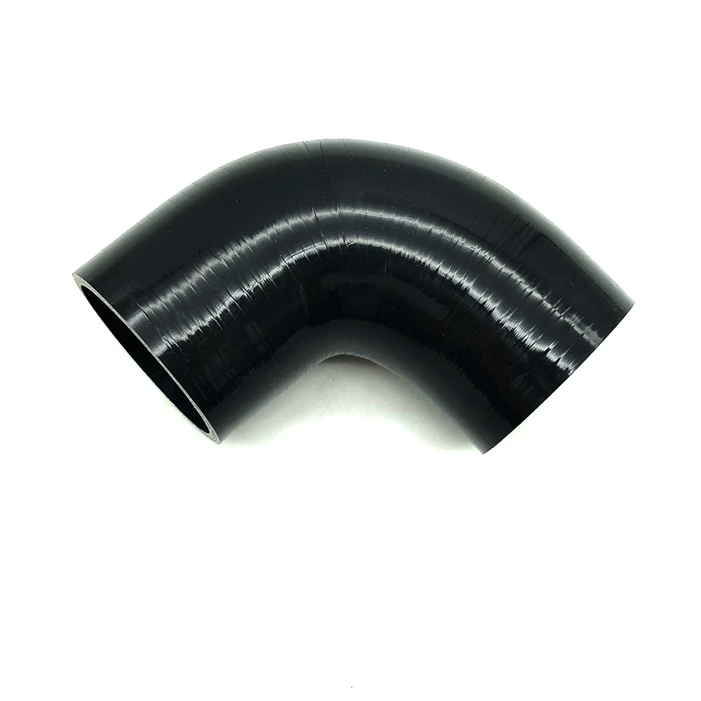 2.25&quot3&quot / 57-76mm 90 Degree Elbow Reducer Silicone Hose Coupler Pipe Turbo Intake |