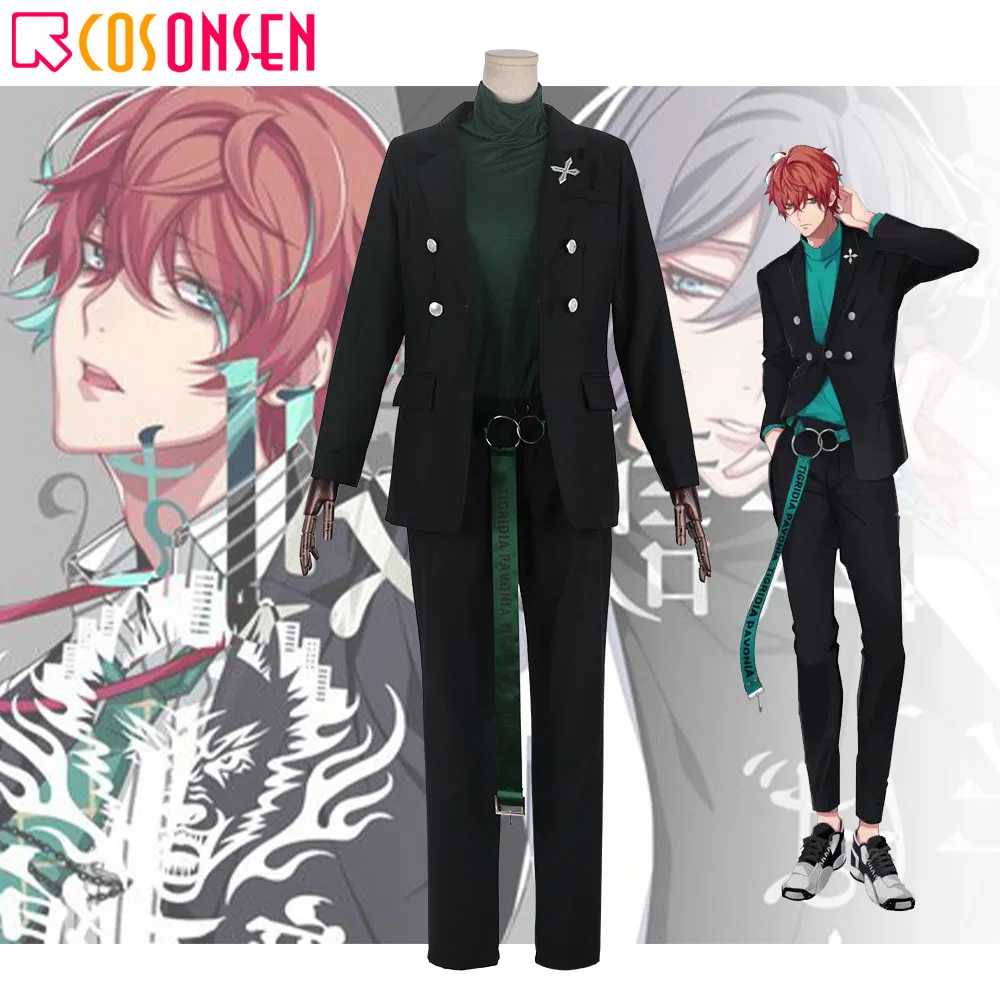 Дивизион рэп битва Kannonzaka Doppo ExtraWardrobe01 гипноз Mic DOPPO Косплей Костюм ONSEN DRB Matenrou костюм всех размеров