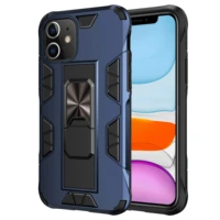 for iphone 11 12 pro max se 2020 shockproof case car magnetic ring built in kickstand cover for iphone xs max xr x 8 7 6 6s plus