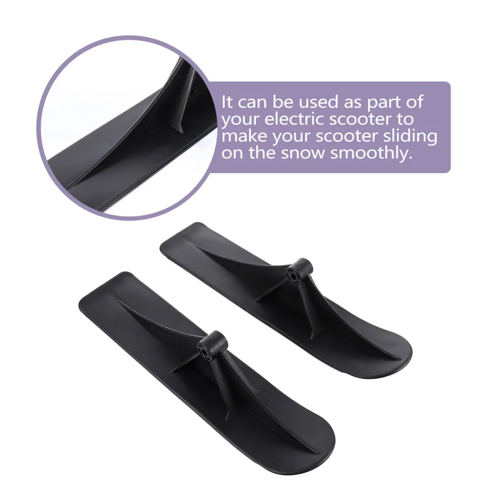 

1 Pair Snow Sled Ski Scooter Kit Ski Board Ski Sled Scooter Ski Wheel