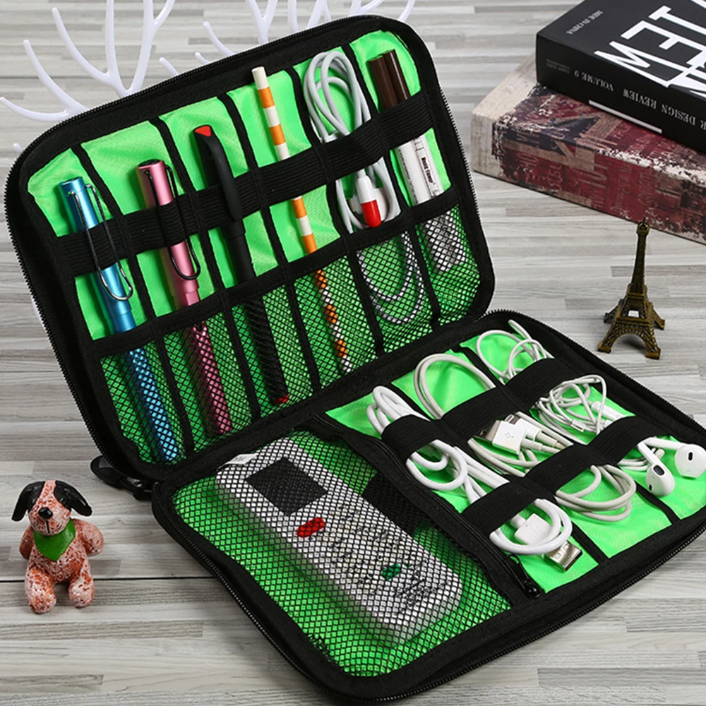 

Cable Organizer Storage Bags Digital Accessories Cable Storage Protector USB Data Cable Earphone Wire Pen Power Bank Travel Bags