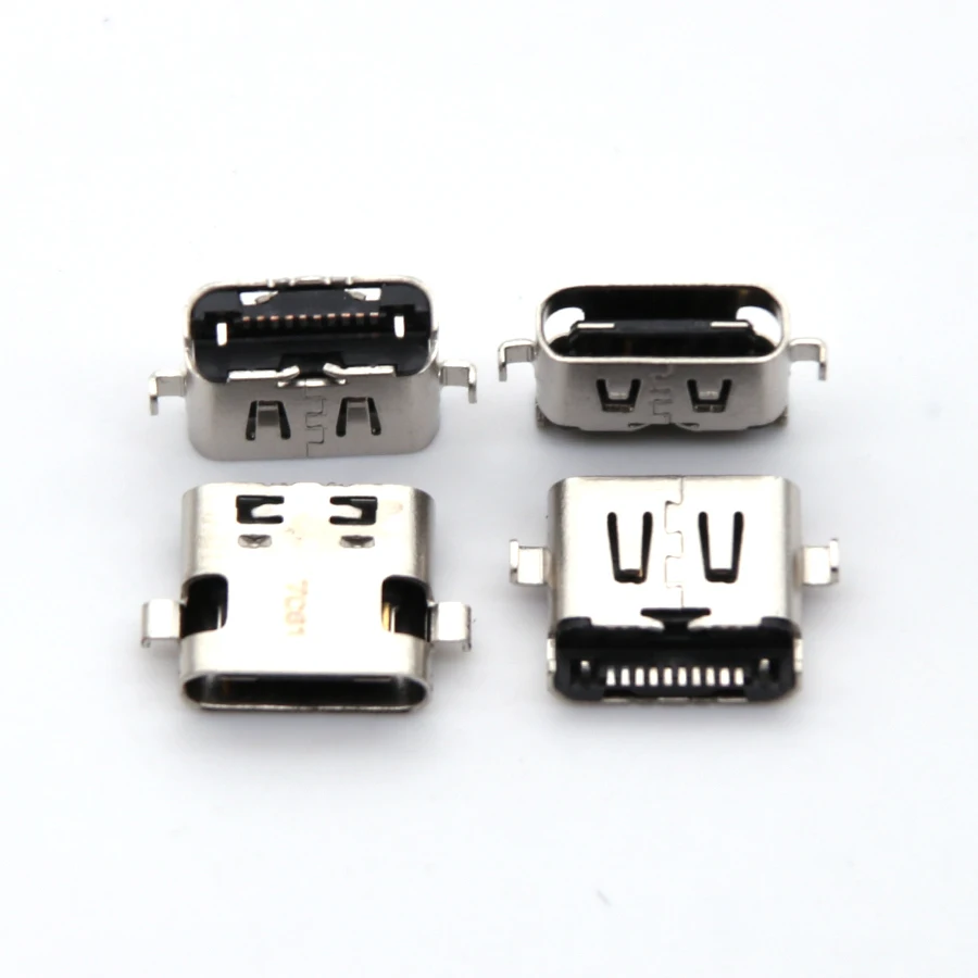 2Pcs/Lot Micro Usb Charging Jack Connector Socket Replacement Repair Type C For BlackView BV6000 BV6800 BV9000 BV7000 Pro - купить по