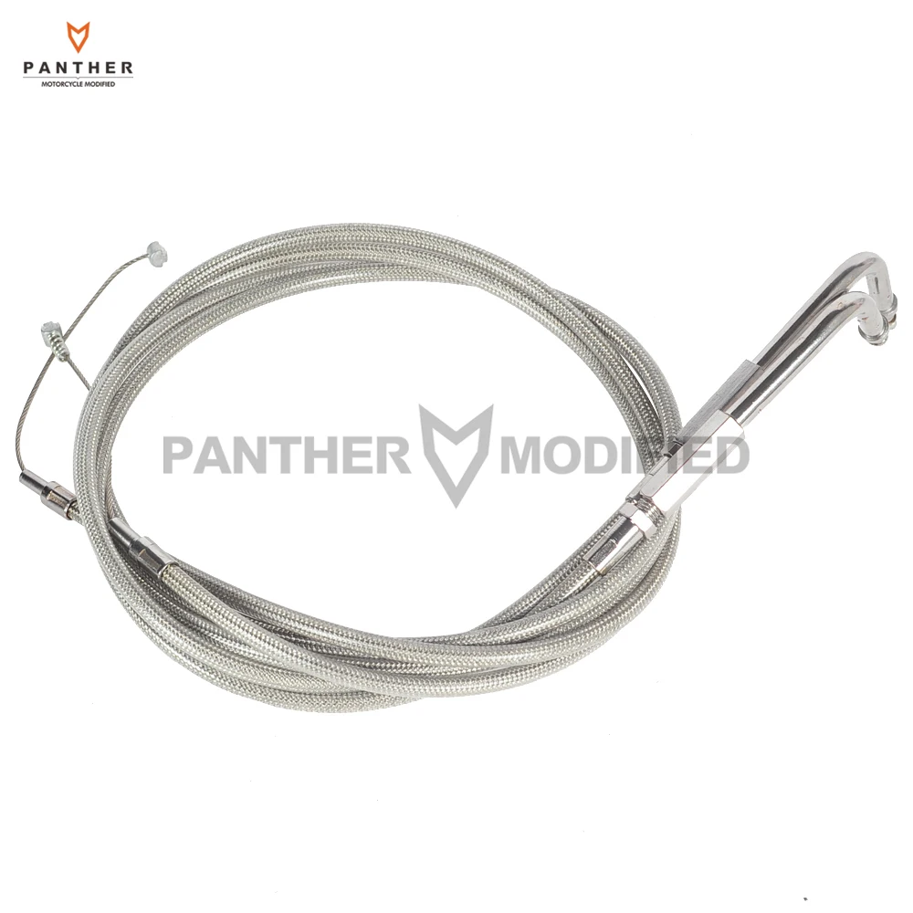 2 шт. 31-3/4 &quot80 см мотоциклетный Дроссельный кабель Moto speed line Чехол Для Harley Sportster XL883