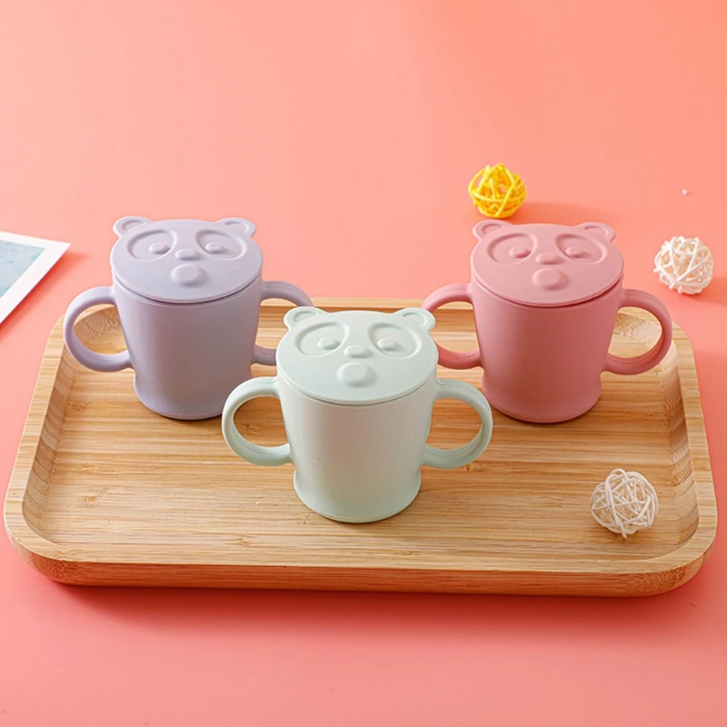 

Портативная силиконовая бутылка для питья с двойной ручкой, 140 мл