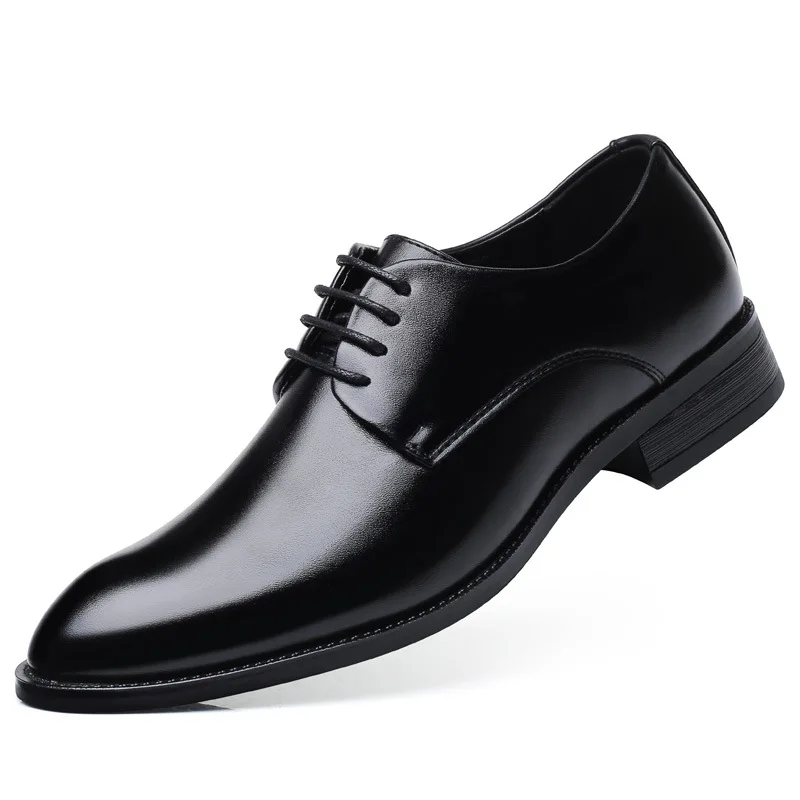 

New Shoes For Men Luxury Brand Formal Shoes Men Coiffeur Italian Fashion Mens Office Shoes Leather Tenis Masculino Adulto