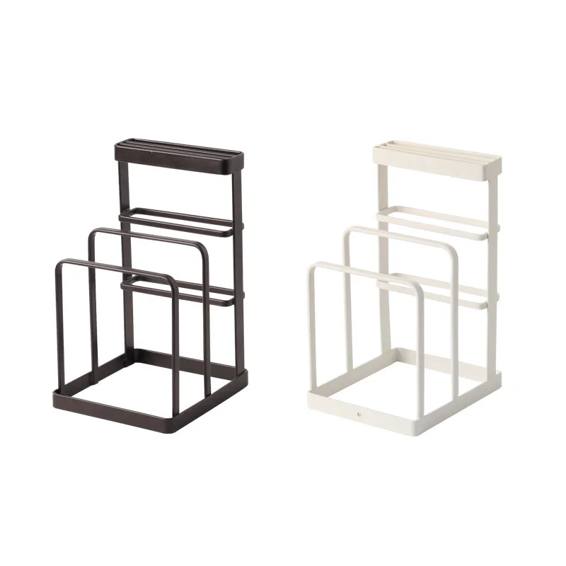 Железная художественная стойка для кухонных ножей сливная японский стиль