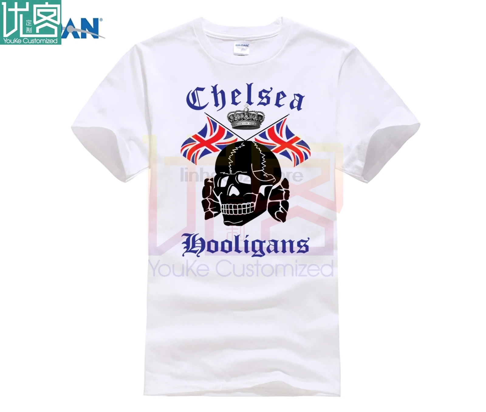 Hoолиганы крутые черепа флаг мужчин черный d бейсбольная Корона мужской дизайн