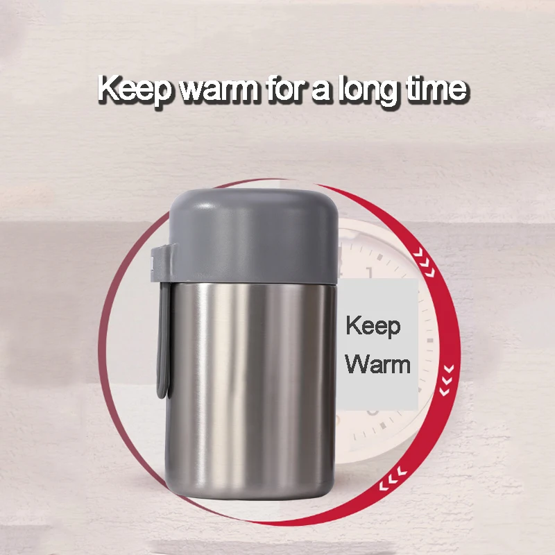 Термос для еды контейнер ланча вакуумный изолированный Ланч бокс Bento из