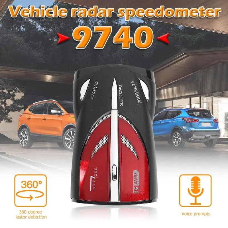 9740 автомобильный радар детектор английский русский для автомобиля грузовика