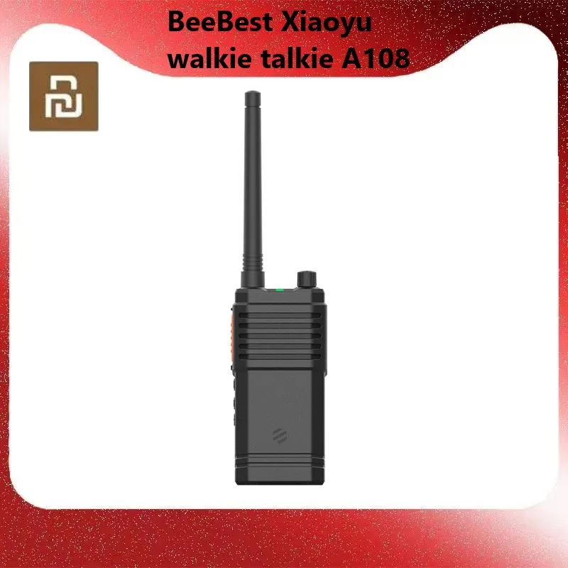 

Xiaomi BeeBest Xiaoyu walkie talkie A108 12 см съемная антенна с коэффициентом усиления и технологией шумоподавления в длительном режиме ожидания