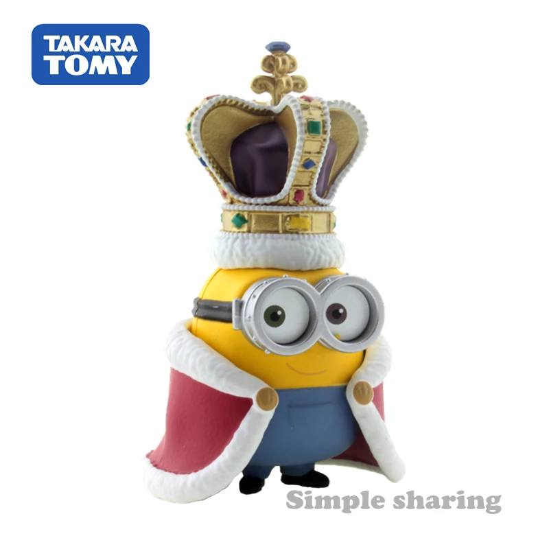 Takara Tomy tomica Миньоны король Боб сплав модель комплект Гадкий я Аниме Фигурка