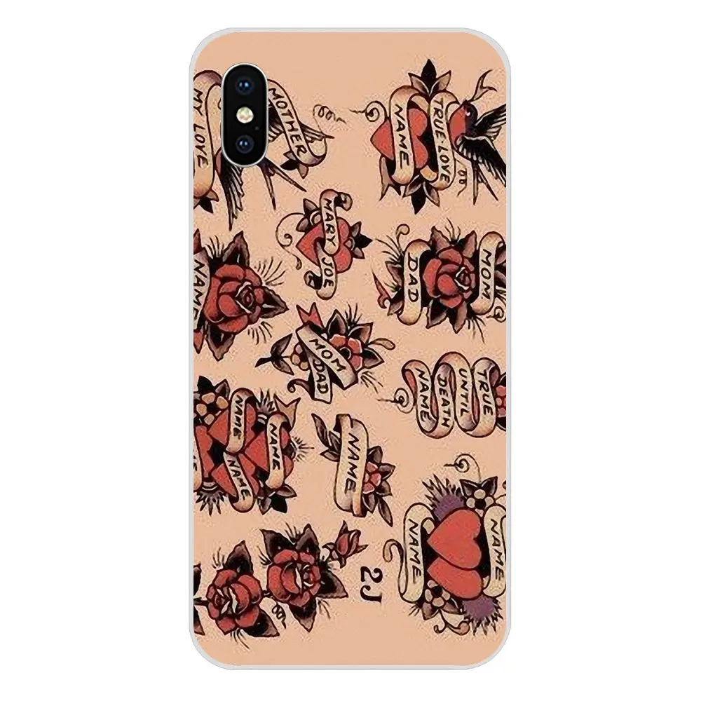 Soft Design Phone Sailor Jerry Tattoo For Huawei Honor 4C 5A 5C 5X 6 6A 6X 7 7A 7C 7X 8 8C 8S 9 10 10i 20 20i Lite Pro | Мобильные