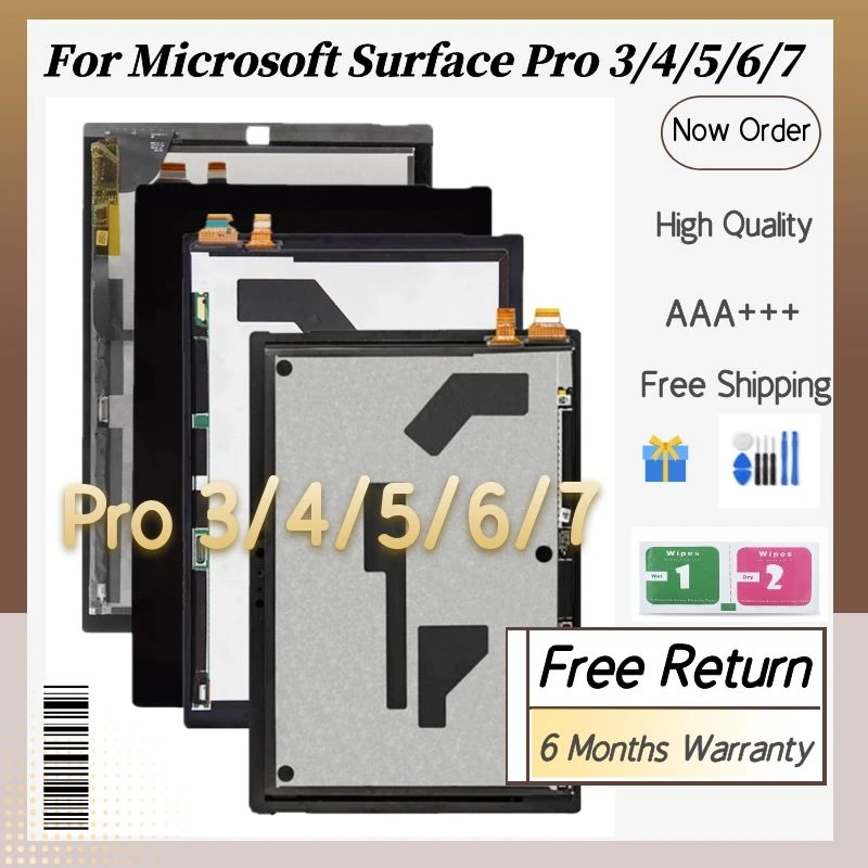  -  Microsoft Surface Pro 3 1631 Pro 4 1724 Pro 5 1796 Pro 6 1807 Pro 7 1866, -     