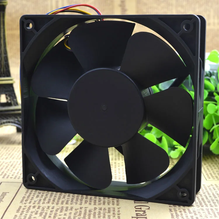 

NEW RDD1232B4 48V0.30A 12cm 12032 4 wiresPWM Motor protection cooling