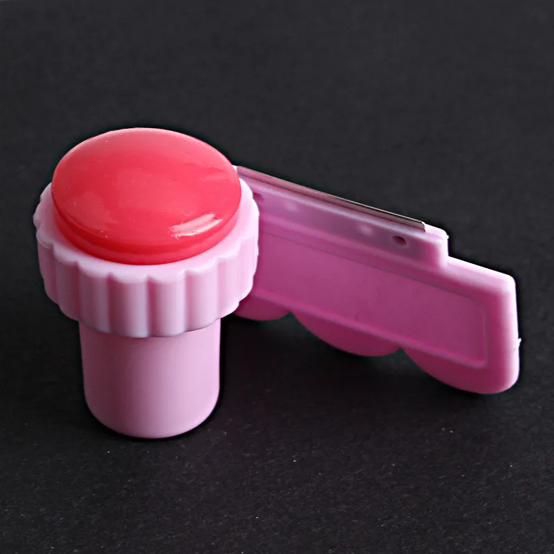 Высококачественная прозрачная пластина для ногтевого дизайна 2 8 см головка