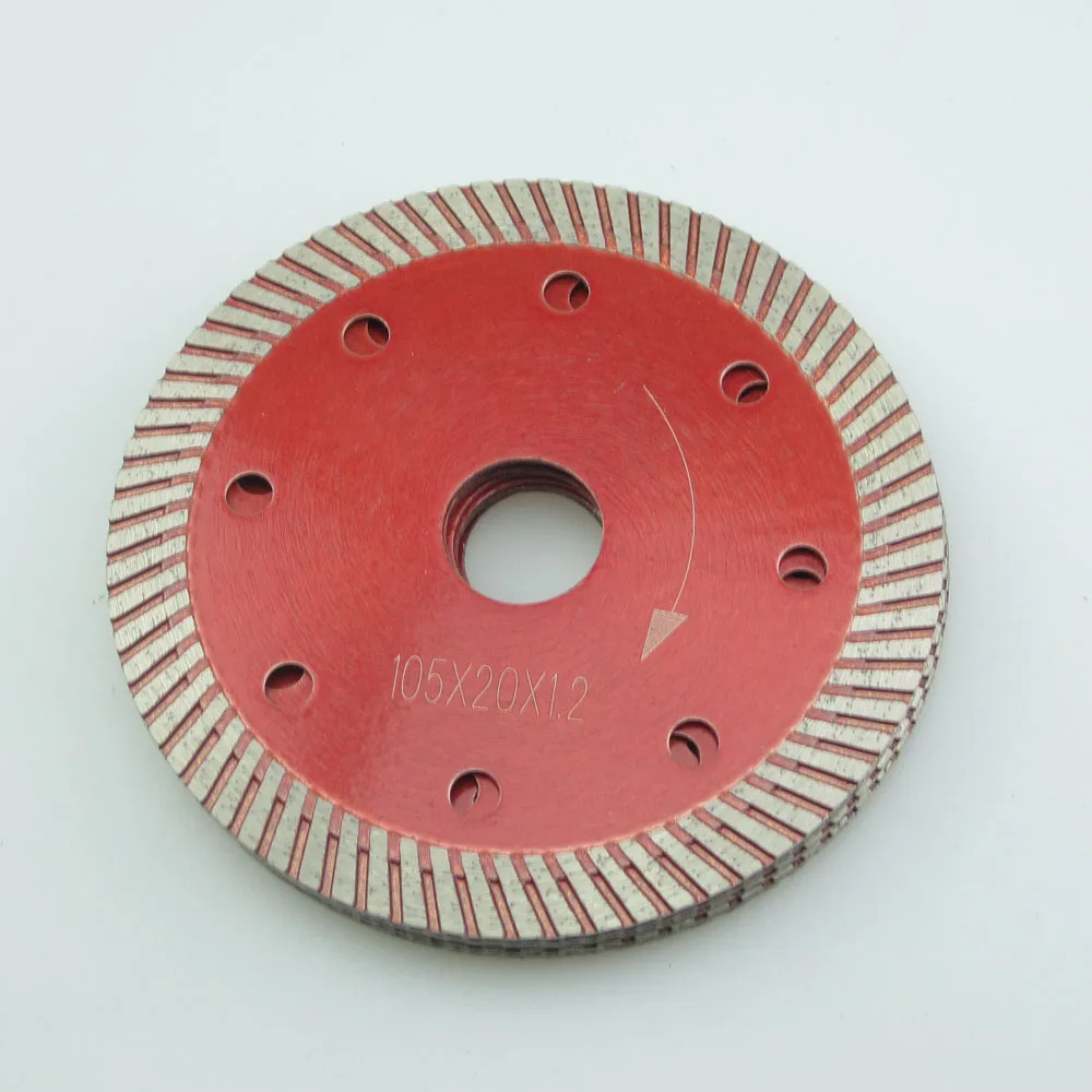 1 шт. 4 дюйма 105 мм Алмазная пила Лезвие для керамической супер тонкой турбо