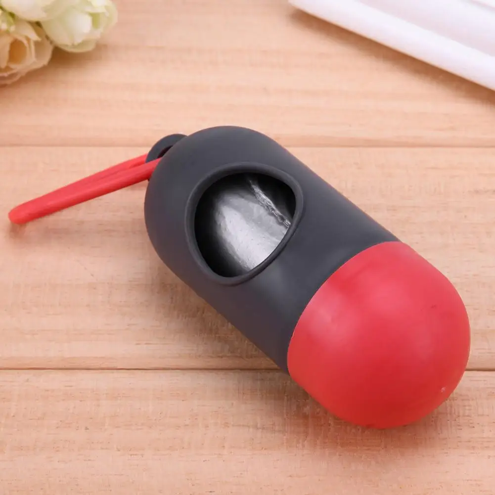 1 рулон мешок для собак Пластик дозатор мешков очистки кости Форма несет домашних