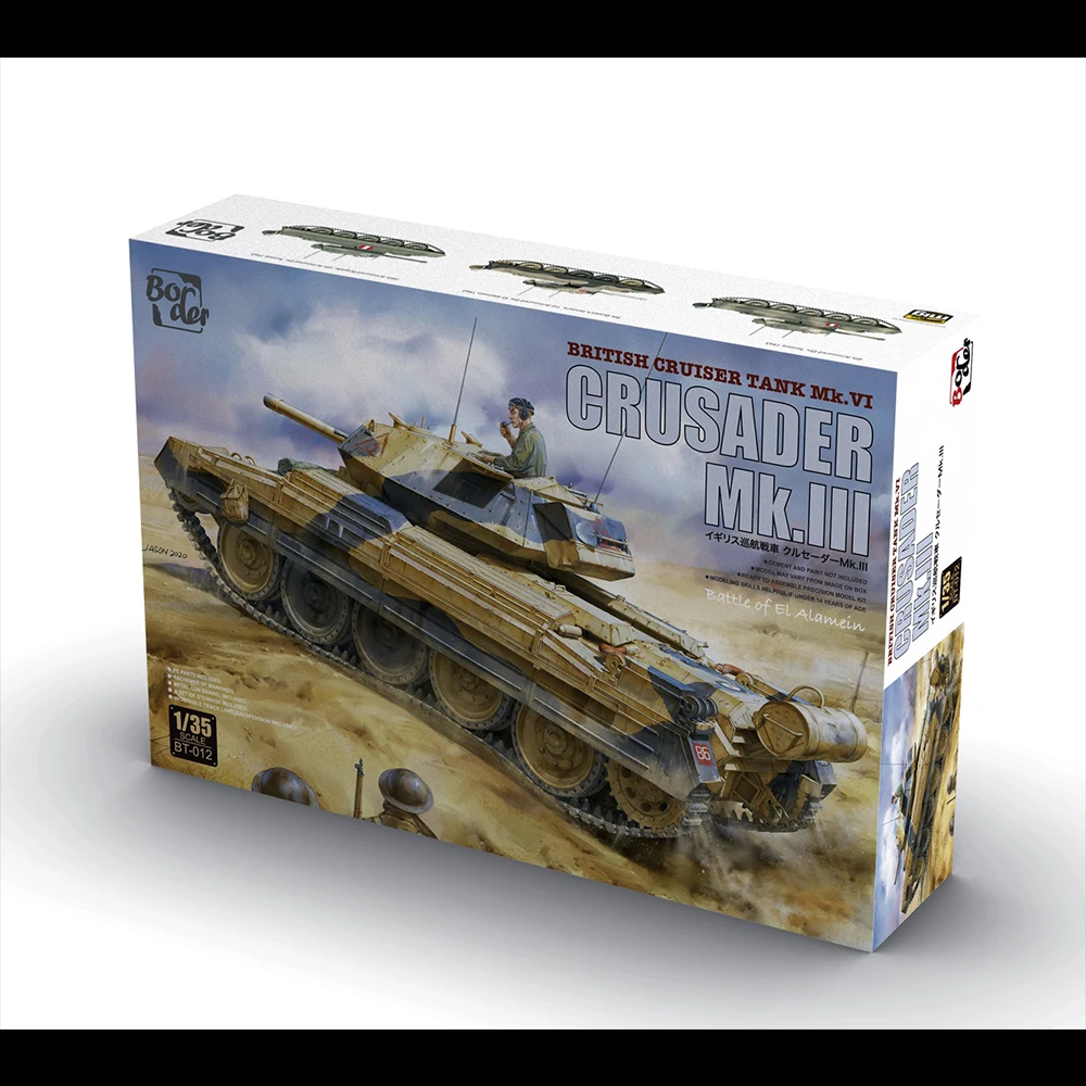 [Border] BT012 1/35 Британский круизер Танк Mk.VI Mk.III |