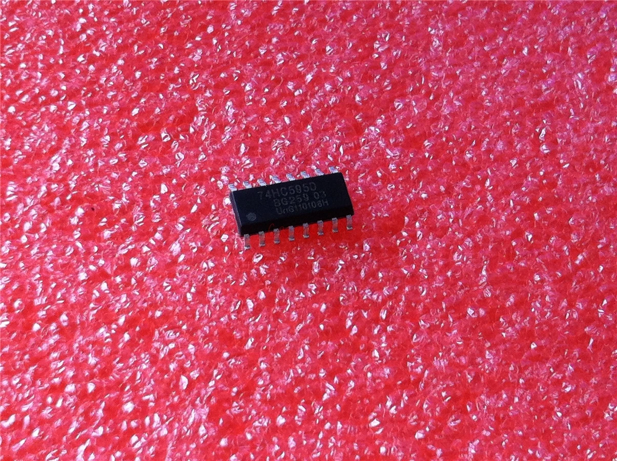 10 шт./лот 74HC595D 74HC595 соп-16 счетчик сдвига регистры 8bit Shiftr новый оригинальный в