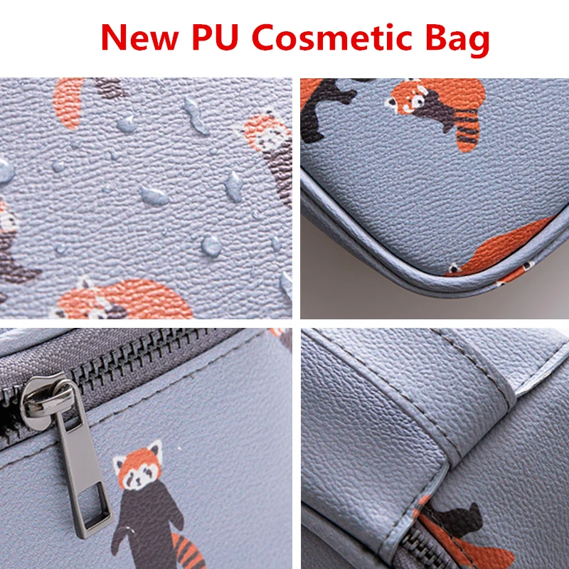 ПУ косметичка для путешествий сумки хранения Портативная сумка переноски с