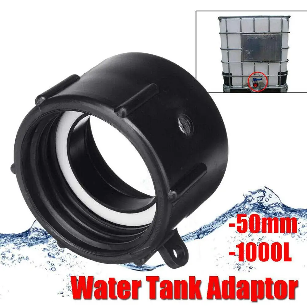 

1000L IBC Water Tank 60mm 2'' Valve Adapter Connector Barrels Fitting Parts Kit Watering Equipment Parts Accessories
