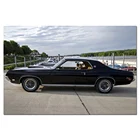 1969 Mercury Cougar XR 7 плакат с суперкаром Настенная картина для гостиной Настенная картина холст ткань печать картина