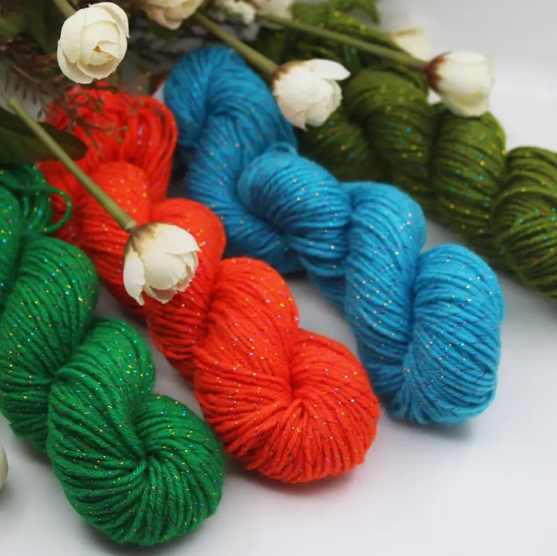 44 цвета 50 г Высококачественная вязаная шерстяная шарф ручной вязки свитер пряжа