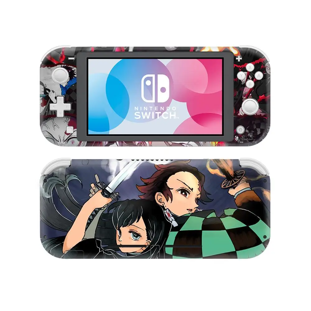 Демон убийца: Kimetsu без Yaiba Nintendo переключатель кожи Стикеры Для Lite Защитная пленка