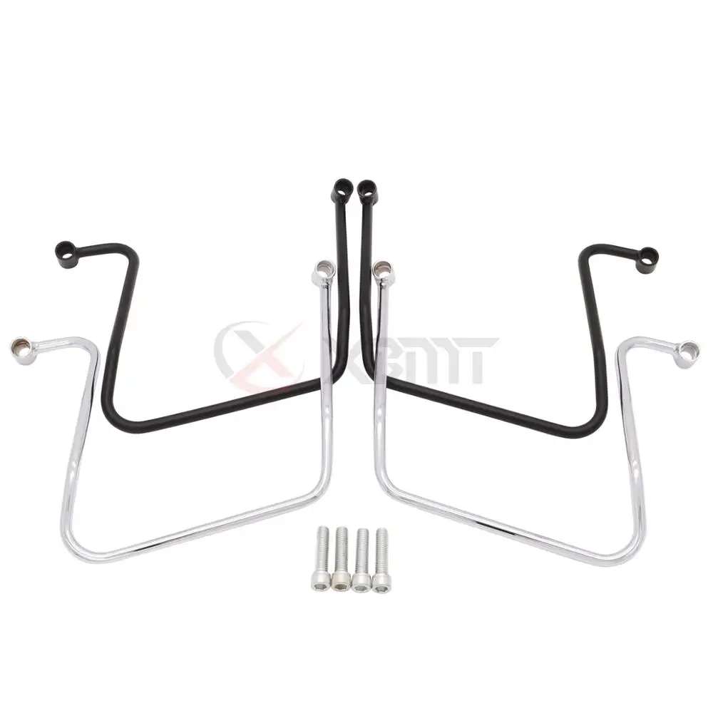 

Motorcycle Saddlebag Support Brackets For Harley Dyna Fat Bob Wide Glide Injected 2006-2017 2010 2011 2012 2013 2014 2015 2016