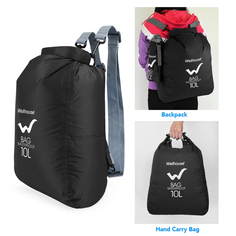 Рюкзак для улицы Водонепроницаемый сухой мешок рюкзак Сухой Сумка кемпинга