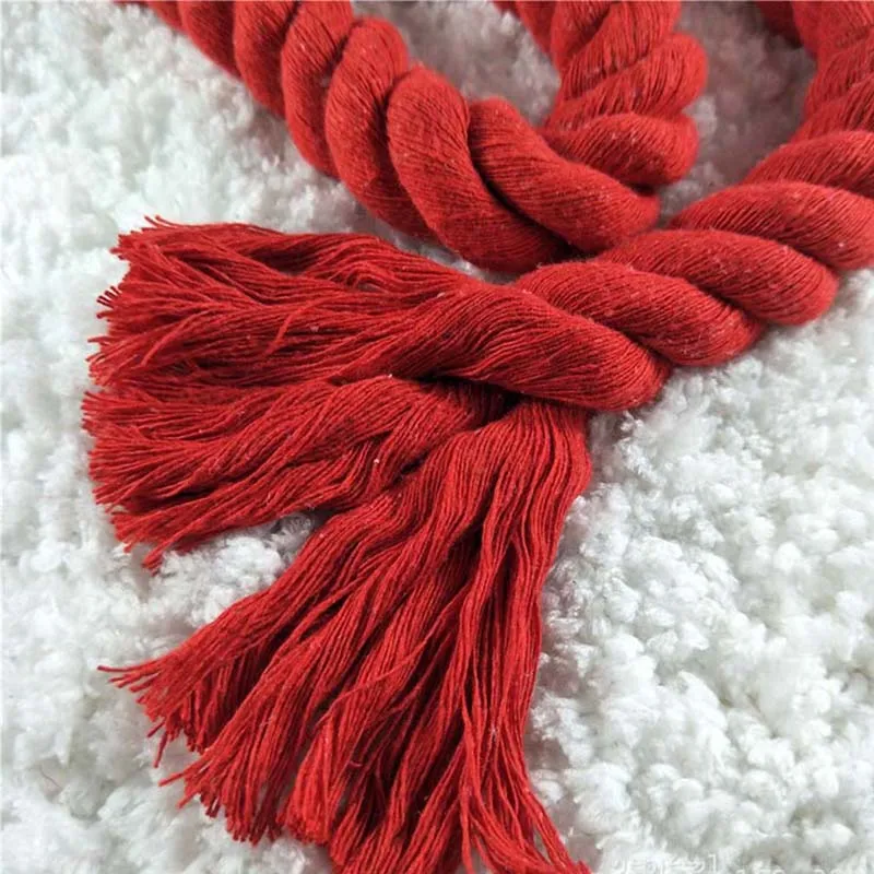Экологически чистый хлопковый шнур 2 м 20 мм высокопрочный витой веревочный мешок
