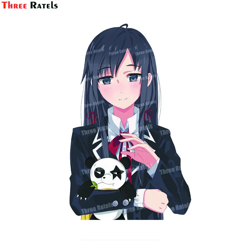 Наклейки Three Ratels A47 Yukinoshita Yukino Yahari Ore No Seishun Lovecome Wa Machigatteiru Стикеры для Bmw E60 Schol
