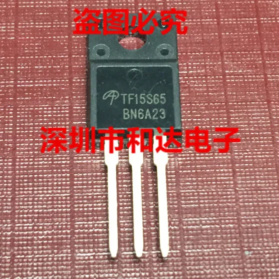 

5 шт. TF15S65 AOTF15S65 TO-220F 650V 15A