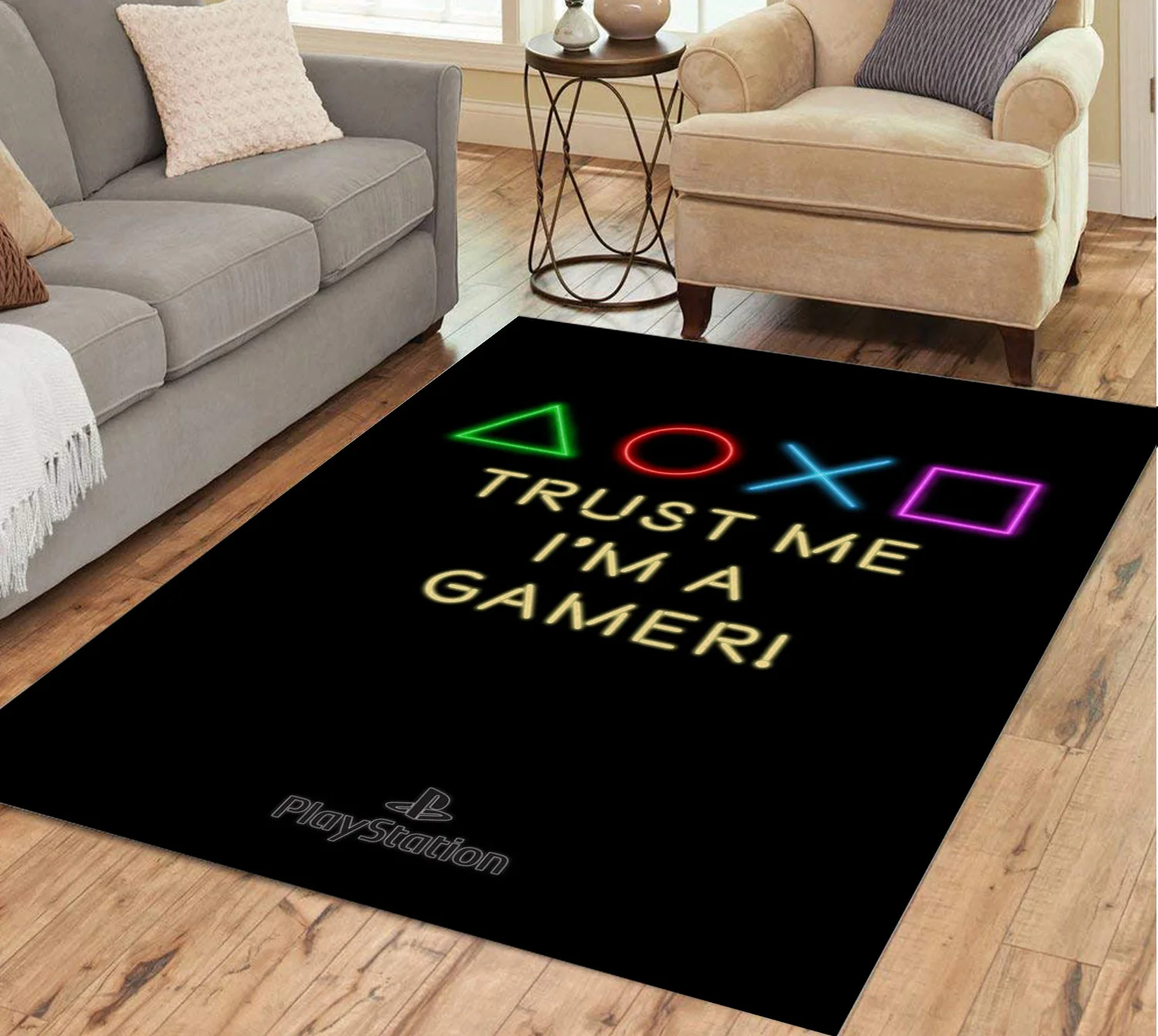 коврик ковер в спальню Игровой контроллер для домашнего декора спальни кухни