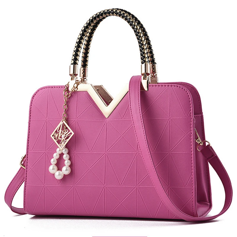 

Ladies Fashion Crossbody Bag Women 2020 New Large Capacity Handbags Zipper Leather Waterproof Shoulder Bags