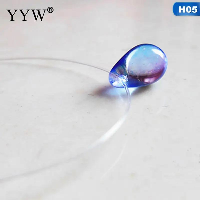 ПВХ шнур ожерелье с лэмпворк модное прозрачное красные Ювелирные изделия & для