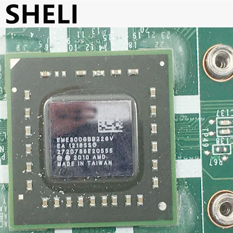 Шели для HP Pavilion DM1 4000 материнская плата ноутбука 659509 001 DA0NM9MB6D0 311M E300 DDR3 Материнская