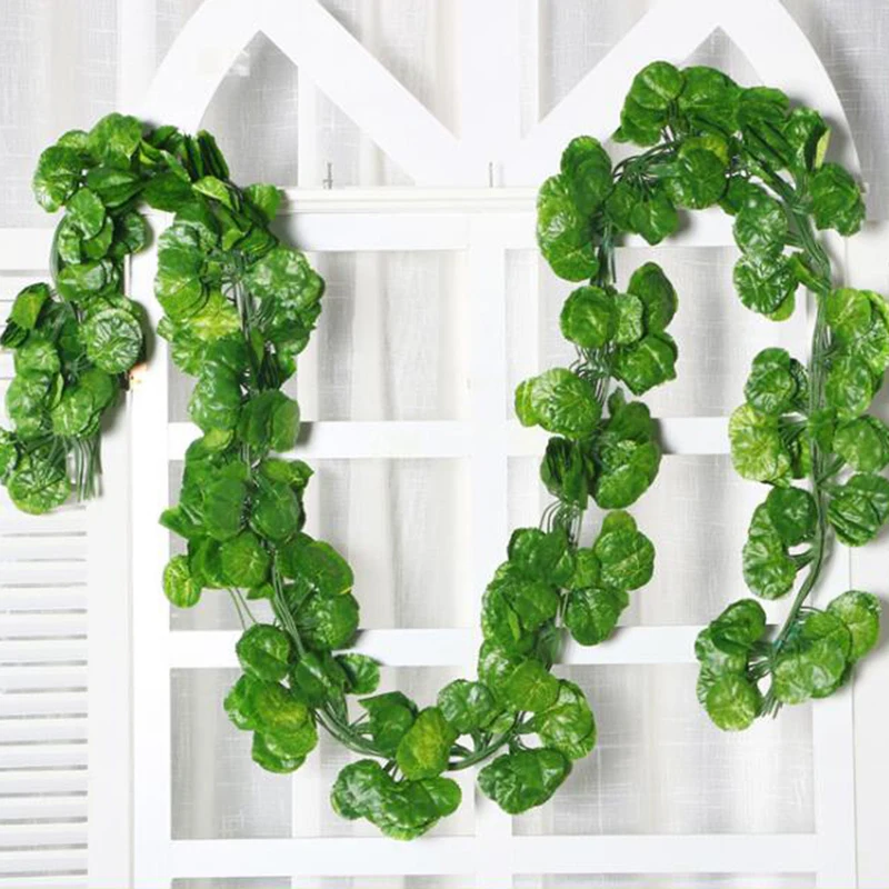 Искусственные вьющиеся Гирлянды Плюща разнообразные Листья лозы растения