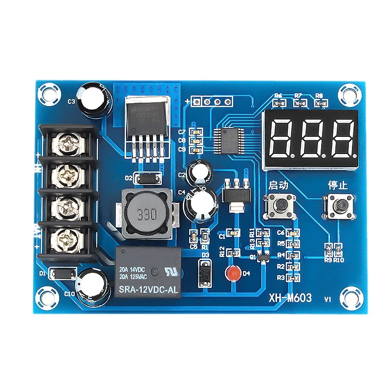 XH-M603 12-24V зарядный модуль для хранения литиевой Батарея переключатель защиты
