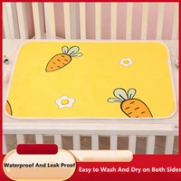reusable baby changing mats cover baby diaper mattress diaper for newborn cotten waterproof changing pats flool play mat