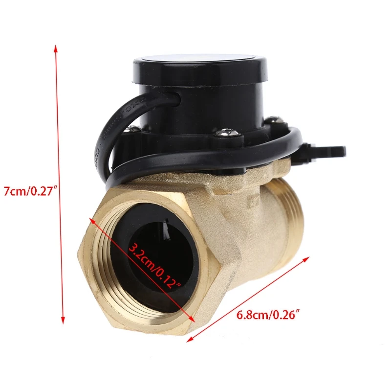 

HT-800 1 Inch Flow Sensor Water Pump Flow Switch Easy To Connect 37ME