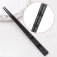 new 1 pair fashion simple japanese chopsticks alloy non slip chopsticks sushi chop sticks set japanese gift
