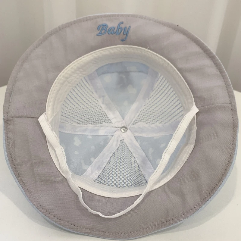 

Baby Hat Summer Thin Sunscreen Breathable Cute Super Cute Sunshade Cotton Outdoor Fisherman Sun Hats